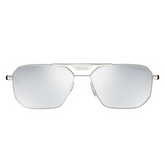 Prada Pilot Glasses Silver